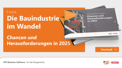E-Book: Trendbericht 2025: Die Bauindustrie im Wandel