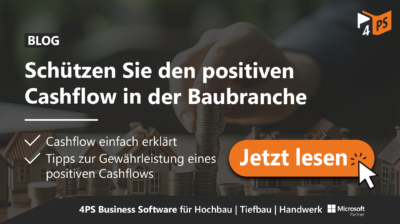 Schützen Sie den positiven Cashflow in der Baubranche