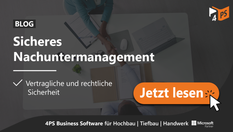 Sicheres Nachunternehmermanagement