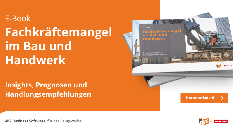 E-Book: Fachkräftemangel im Bau und Handwerk